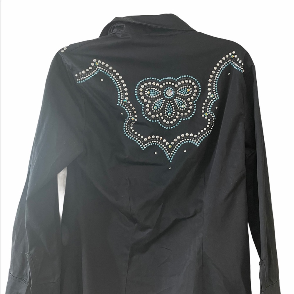 Beautiful black Christine Alexander Shirt.